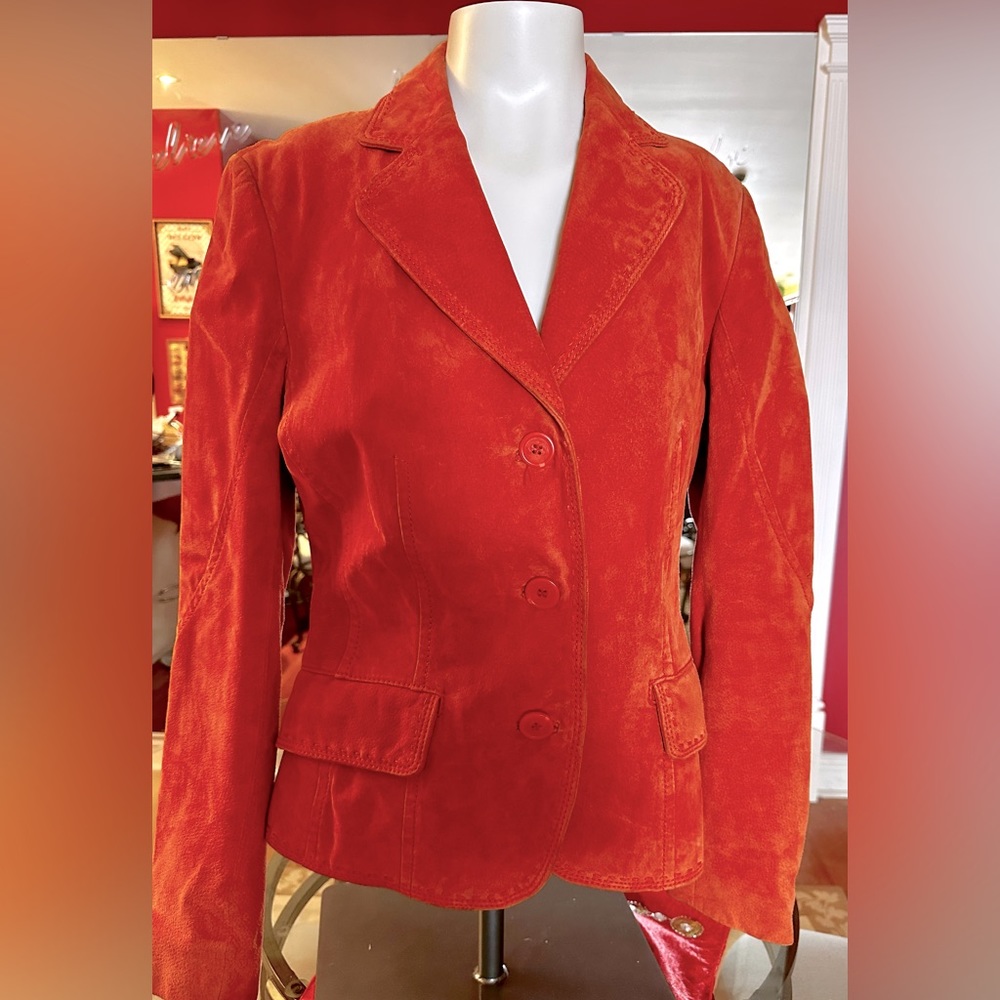 DANIER GENUINE LEATHER WOMEN’S ORANGE COLOUR SIZE XS